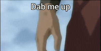 Person Holding Hand With Dab Me Up GIF