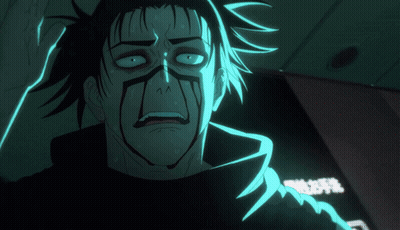 Person Holding Head With Red Light GIF