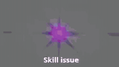 Person Holding Light Skill Issue GIF