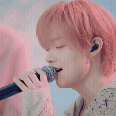 Person Holding Microphone In Mouth GIF