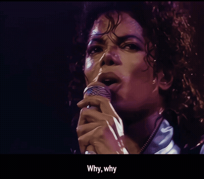 Person Holding Microphone Saying Why Why GIF