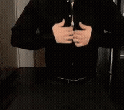 Person Holding Old Fashioned Sign GIF
