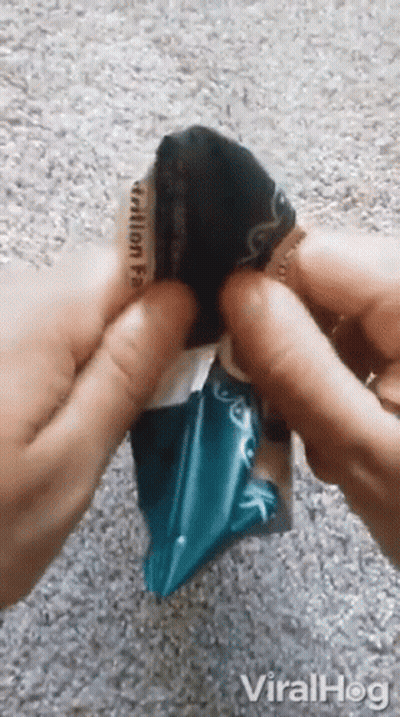 Person Holding Paper Saying Viralhog GIF