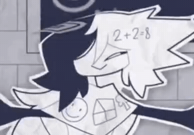 Person Holding Paper With Math Problem GIF