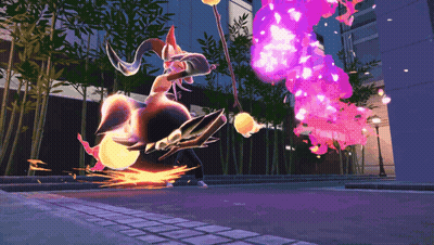 Person Holding Purple Object GIF