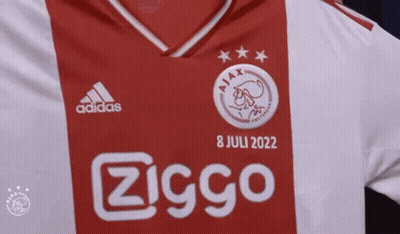 Person Holding Red And White Adidas Shirt GIF