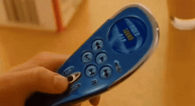 Person Holding Remote Control Saying Video GIF