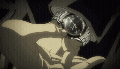 Person Holding Rolex Watch GIF