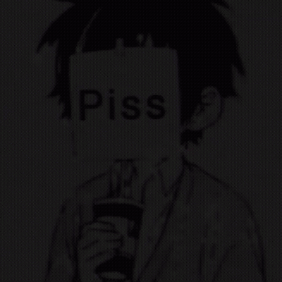 Person Holding Sign Saying Piss On It GIF