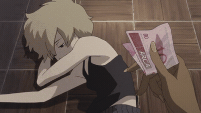 Person Holding Stack Of Arca Currency GIF