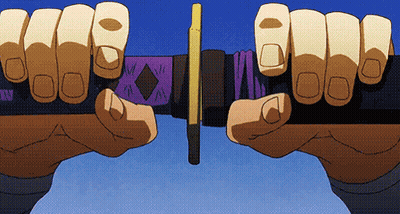 Person Holding Sword