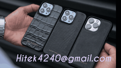 Person Holding Three Cell Phones GIF