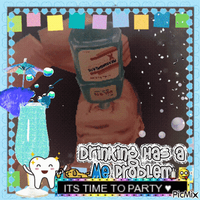 Person Holding Toothpaste Drinking Has A Me Problem GIF