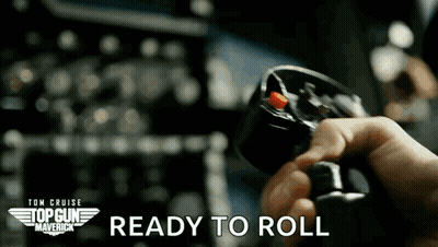 Person Holding Top Gun Maverick Controller GIF