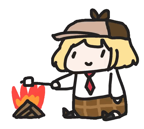 Person Holding Torch In Mouth Sticker