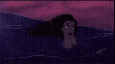 Person Holding Trident GIF