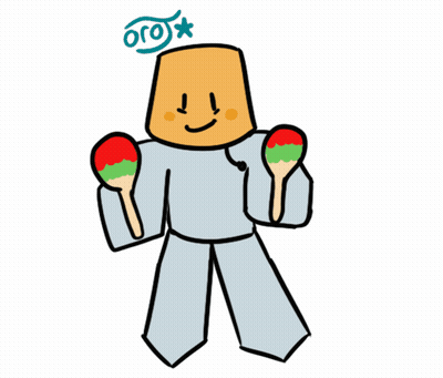 Person Holding Two Maracas With Oro