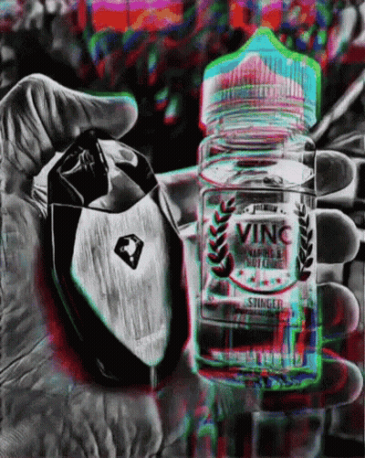 Person Holding Vinci E Liquid GIF