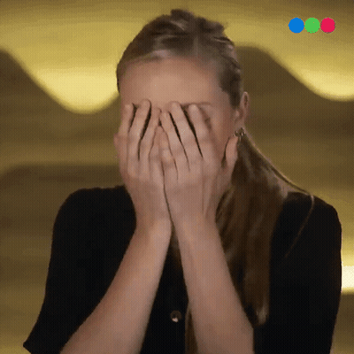 Person Holding White Cat's Head GIF