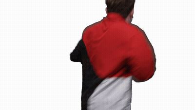 Person In Black Red And White Jacket GIF