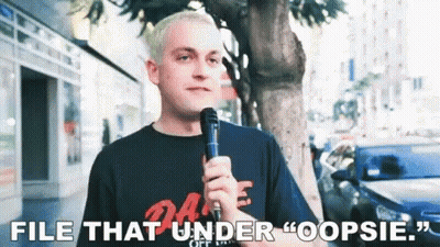 Person In Blue Socks With Sheep Text GIF