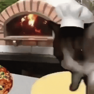 Person In Chef Hat Giving Thumbs Down GIF