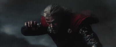 Person In Dark Room With Red Chest Light GIF