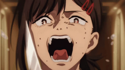 Person In Demon Mask GIF