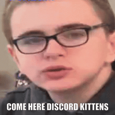 Person In Glasses Come Here Discord Kittens GIF