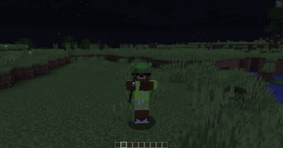 Person In Green Shirt Standing In Grass Field GIF