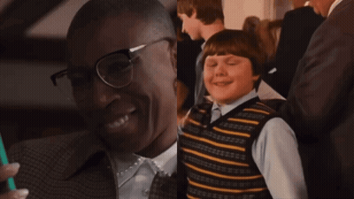 Person In Green Suit Eating Bored GIF