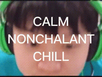 Person In Headphones Calm Nonchalant Chill GIF