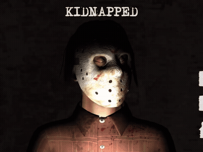 Person In Hockey Mask Kidnapped GIF