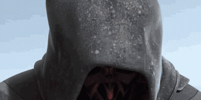 Person In Hood Close Up GIF