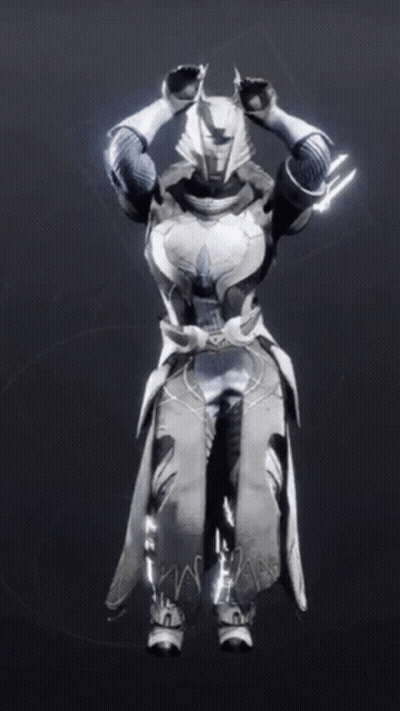 Person In Knight Armor With Helmet GIF