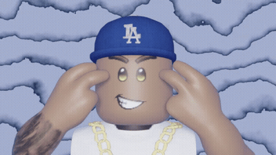 Person In LA Dodgers Hat Covering Eyes GIF