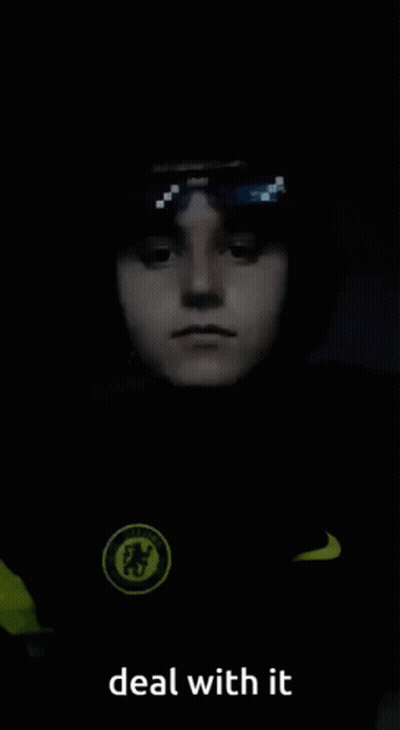Person In Nike Shirt With Chelsea Logo GIF