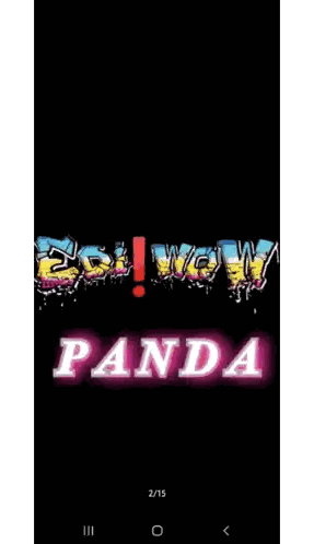Person In Panda Mask And Pink Jacket Sticker