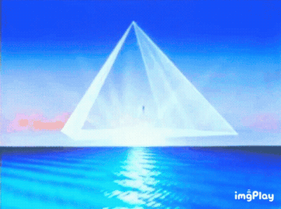 Person In Pharaoh Costume By Building GIF