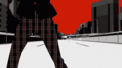 Person In Plaid Pants Walking GIF