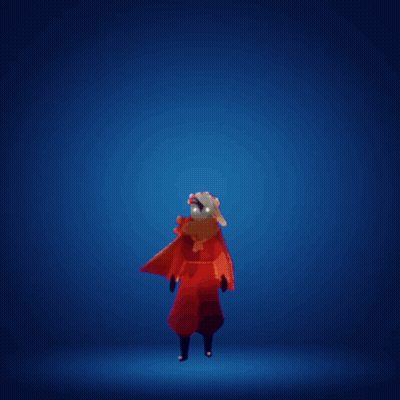 Person In Red Cape Standing Before Guatemala Flag GIF
