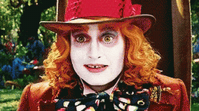 Person In Red Hat And Bow Tie GIF
