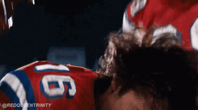 Person In Red Jersey Number 6 GIF