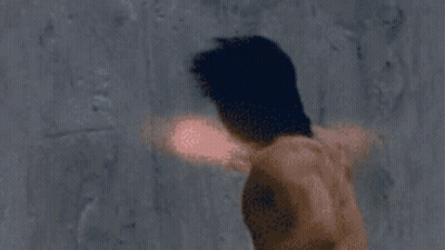 Person In Red Shirt Dancing GIF