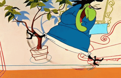 Person In Spongebob Costume Walking Down Path GIF