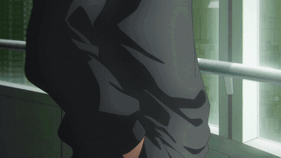 Person In Suit Standing In Front Of Window GIF
