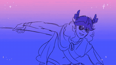 Person in Sunglasses and Blue Cape