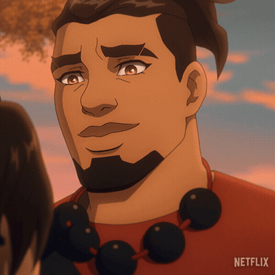 Person In Superhero Costume City Skyline GIF