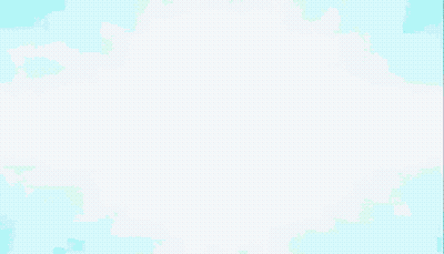 Person In White Frame Blue Background GIF