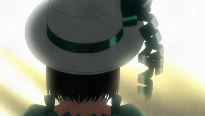Person In White Hat With Green Band GIF